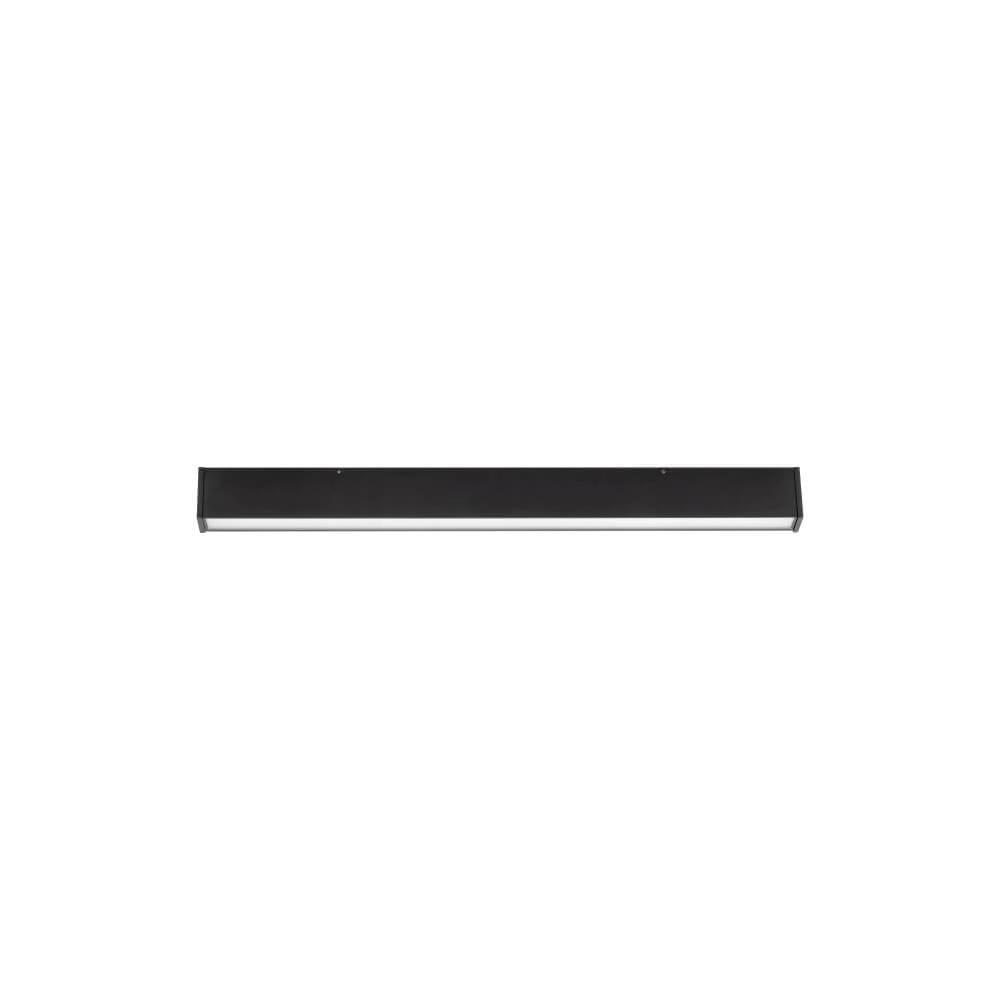 Strakke plafondlamp Outline M zwart 100cm Lyora 5903139113618