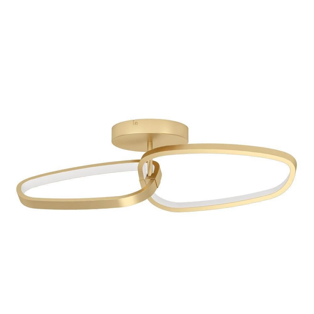 Design plafondlamp Lodosa goud - 72cm