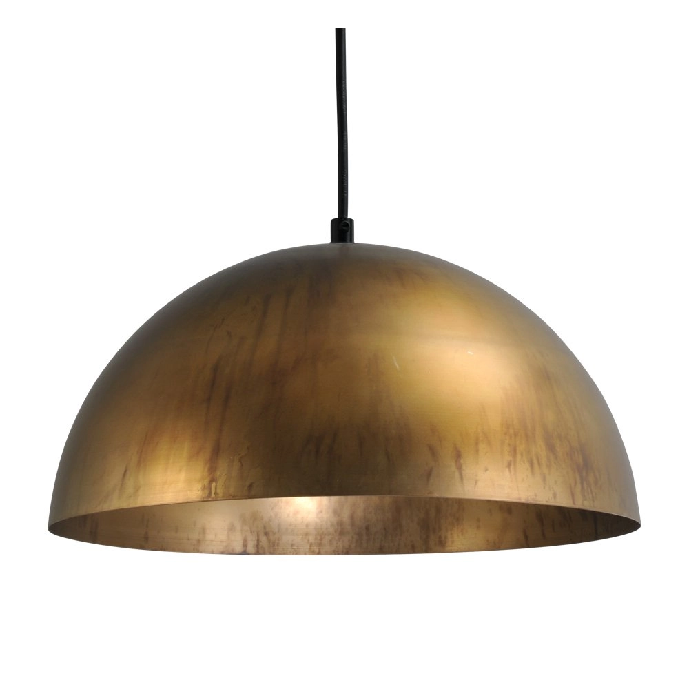 Hanglamp Industria Brass 30