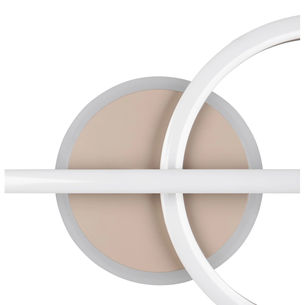 Plafondlamp Welis modern zand bruin Trio 4017807704440