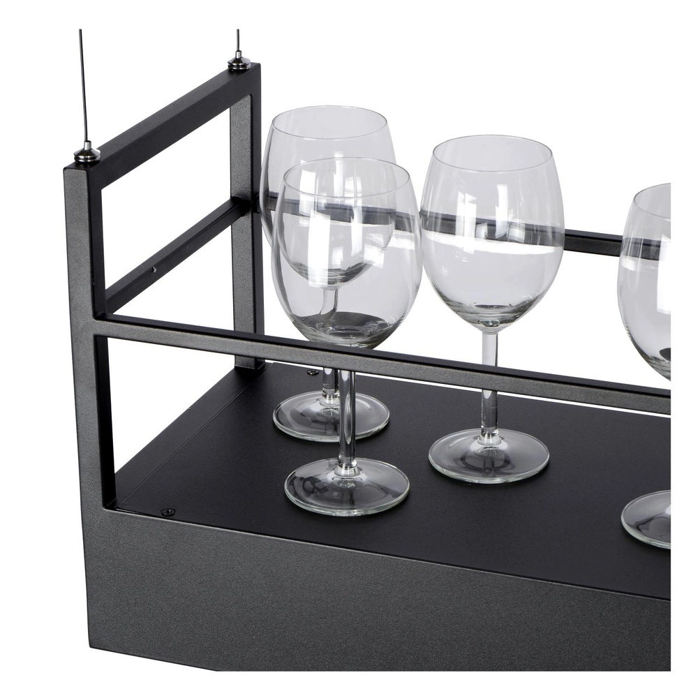 Zwarte hanglamp Miravelle design Lucide 5411212211439