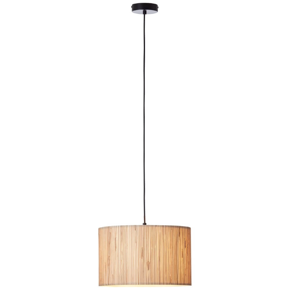 Hanglamp Wimea 35cm zwart met zeegras