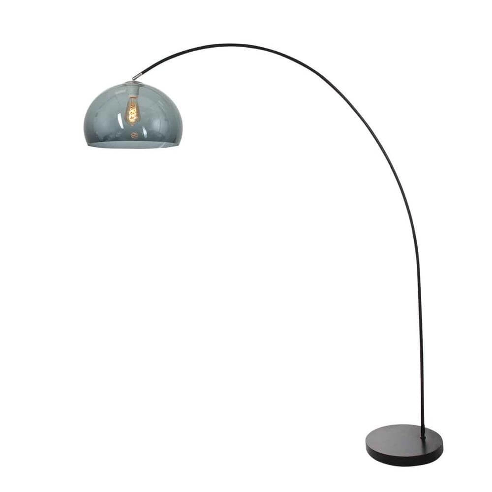 Booglamp Solva met smoke glas Steinhauer 8712746174816