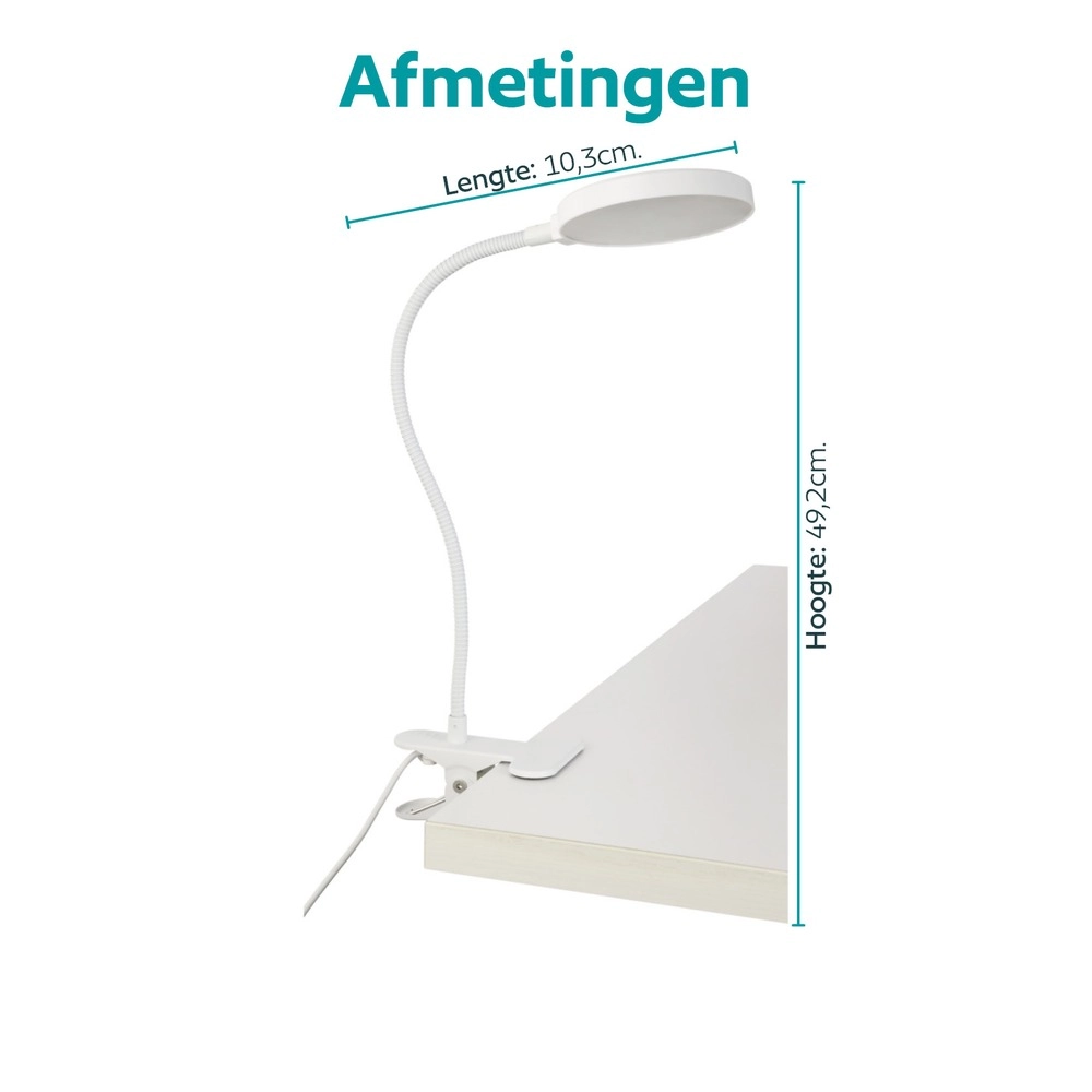 Klemlamp Casetto wit Eglo 9008606389292
