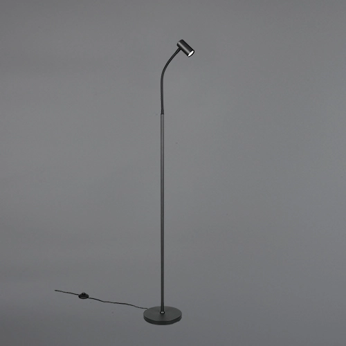 Design vloerlamp Taryn zwart Trio 4017807685756
