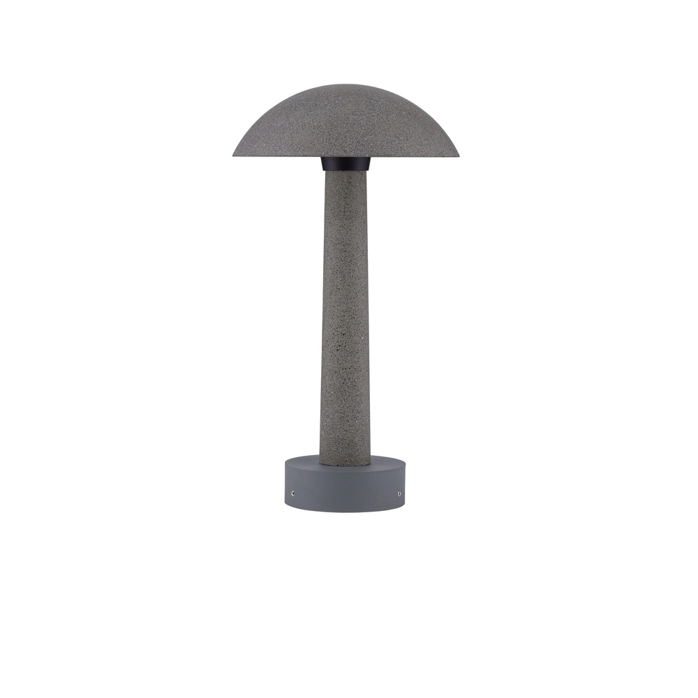 Ronde tuinlamp Tura betongrijs 35cm Lyora 5212017454638