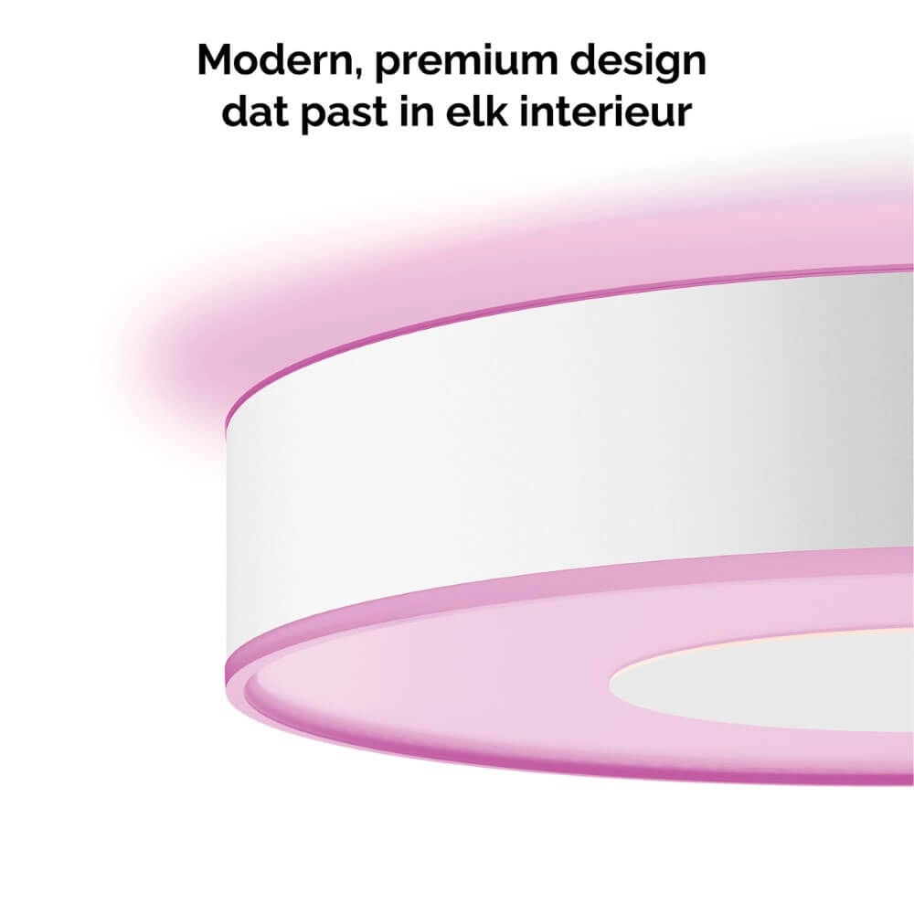 Plafondlamp Hue Infuse M - White and color Ø 38,1cm wit Philips 8718696176498