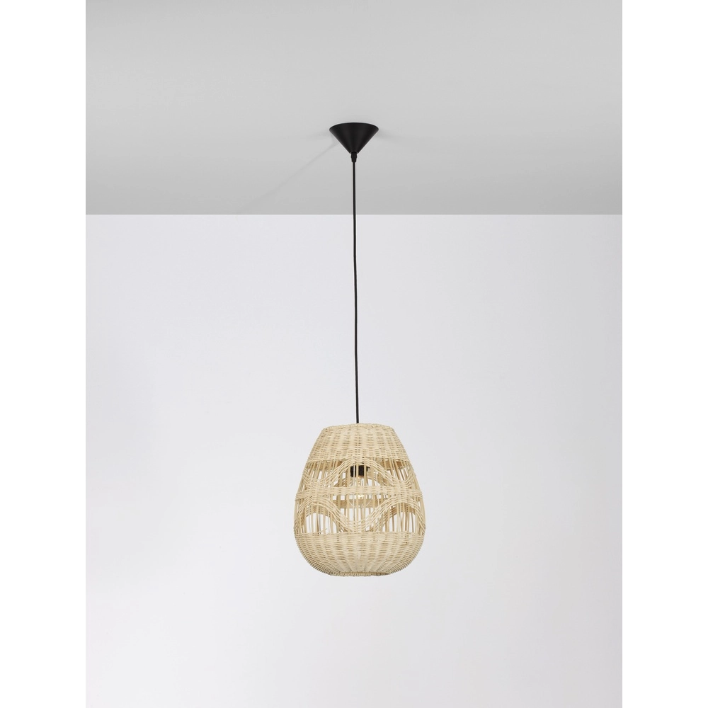 Rotan hanglamp Marlo Ø 30cm