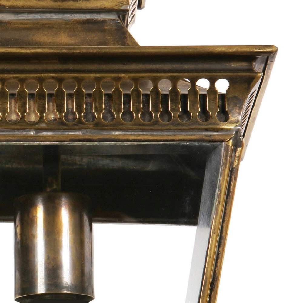Antieke hanglamp Pagoda S antiek koper (ANT) Limehouse