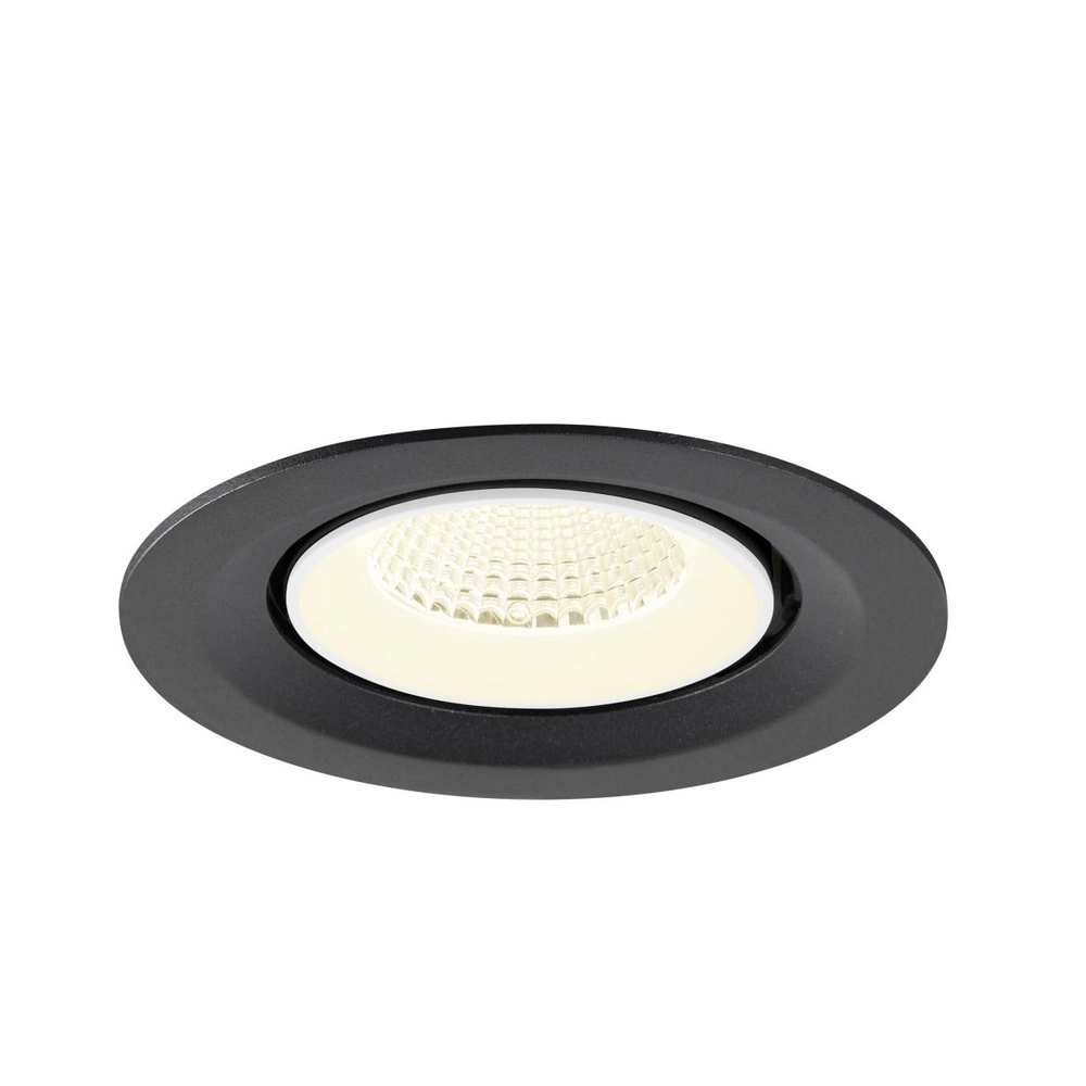 Inbouwspot Numinos Gimble M zwart/wit 4000K - 40gr SLV 4024163311731