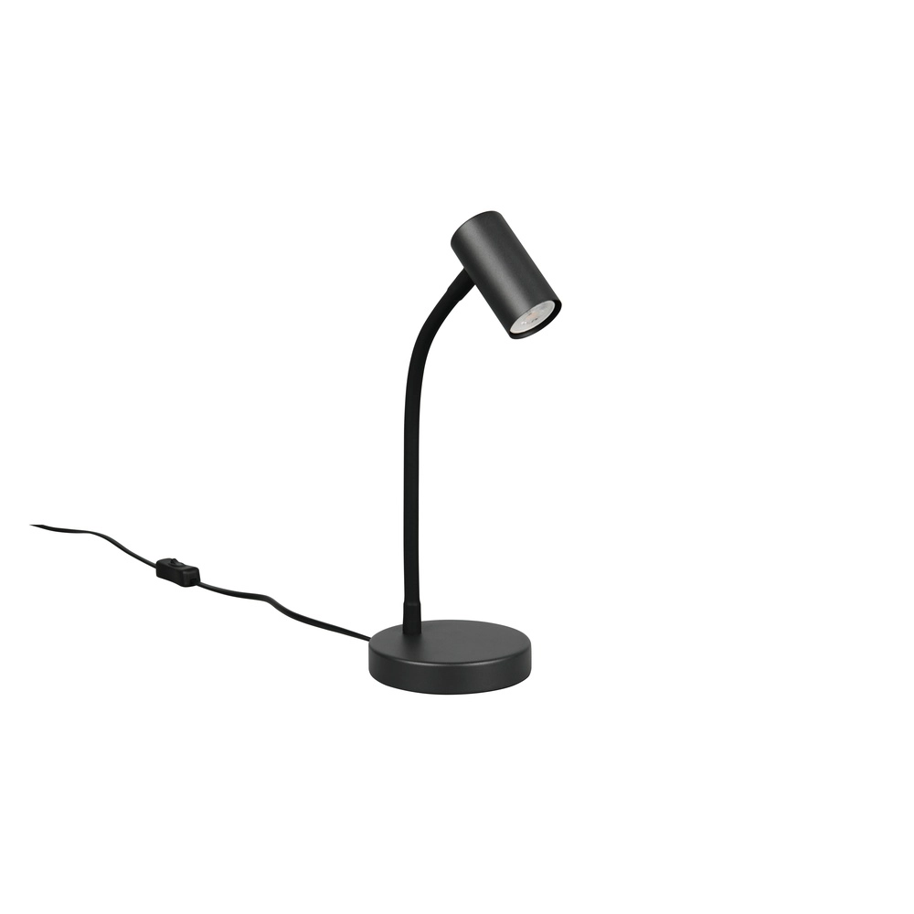Tafellamp Taryn design zwart Trio 4017807685718