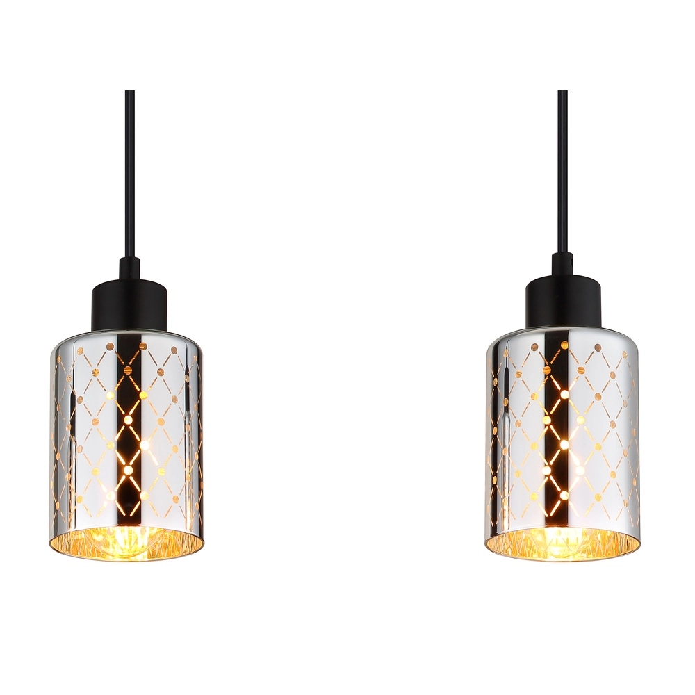 Design hanglamp Alonso 3-lichts zwart Globo 9007371575251