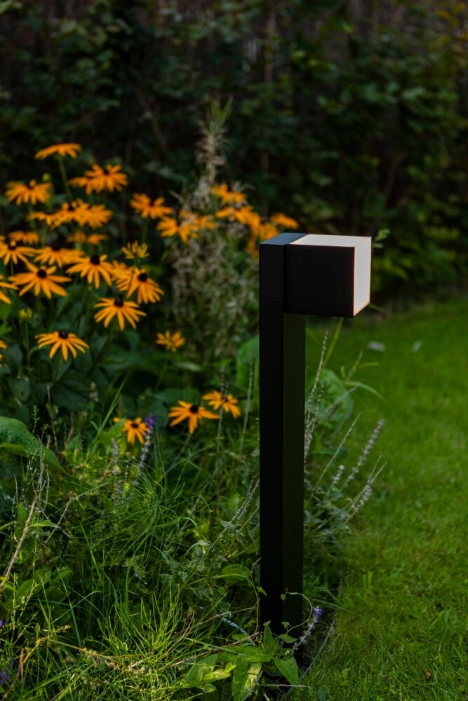 Design padverlichting Cuba zwart Lutec 6939412011585