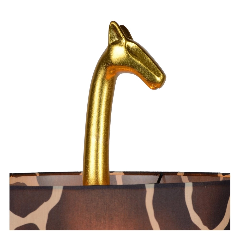 Tafellamp Extravaganza Miss Tall giraffe goud met zwart Lucide 5411212105431