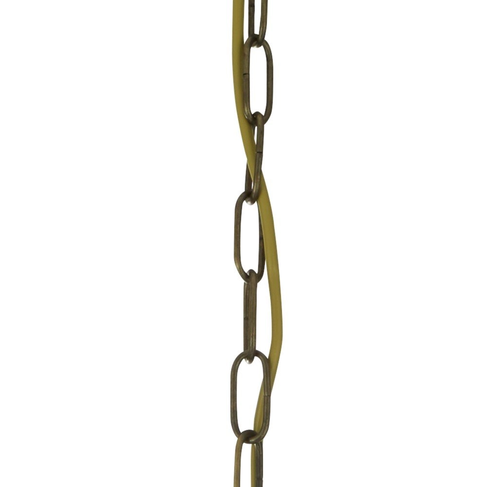 Landelijke hanglamp Voyager 20cm antiek brons Searchlight 5053423134222