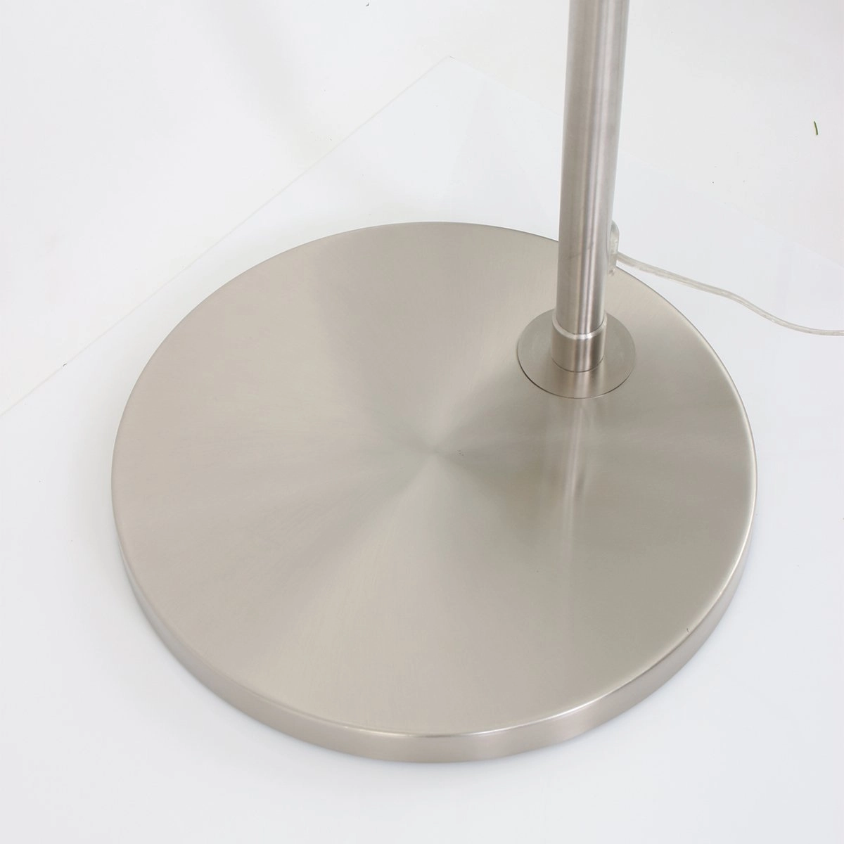 Arc lamp Gramineus staal met smoke glas Steinhauer 8712746116496
