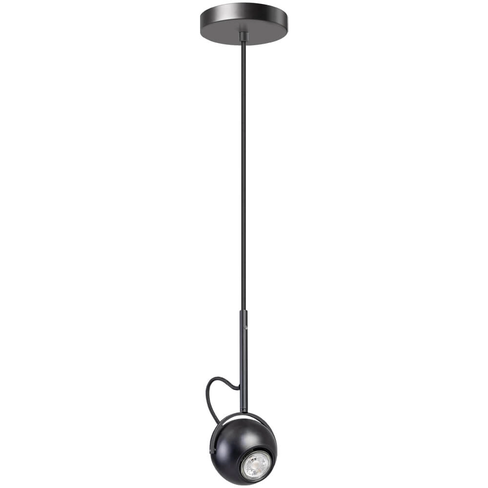 Zwarte hanglamp The Eye 250cm