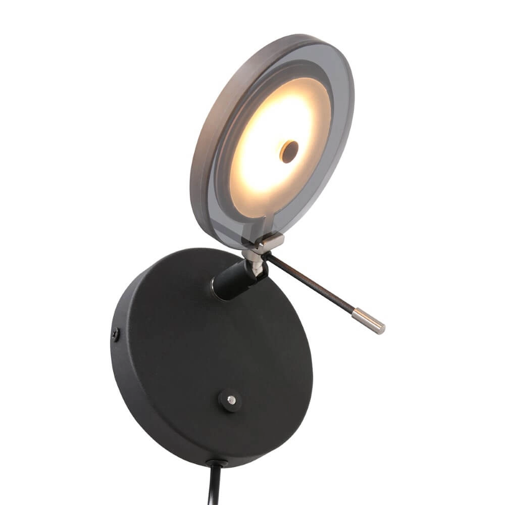 Wand leeslamp Turound zwart Steinhauer 8712746145458