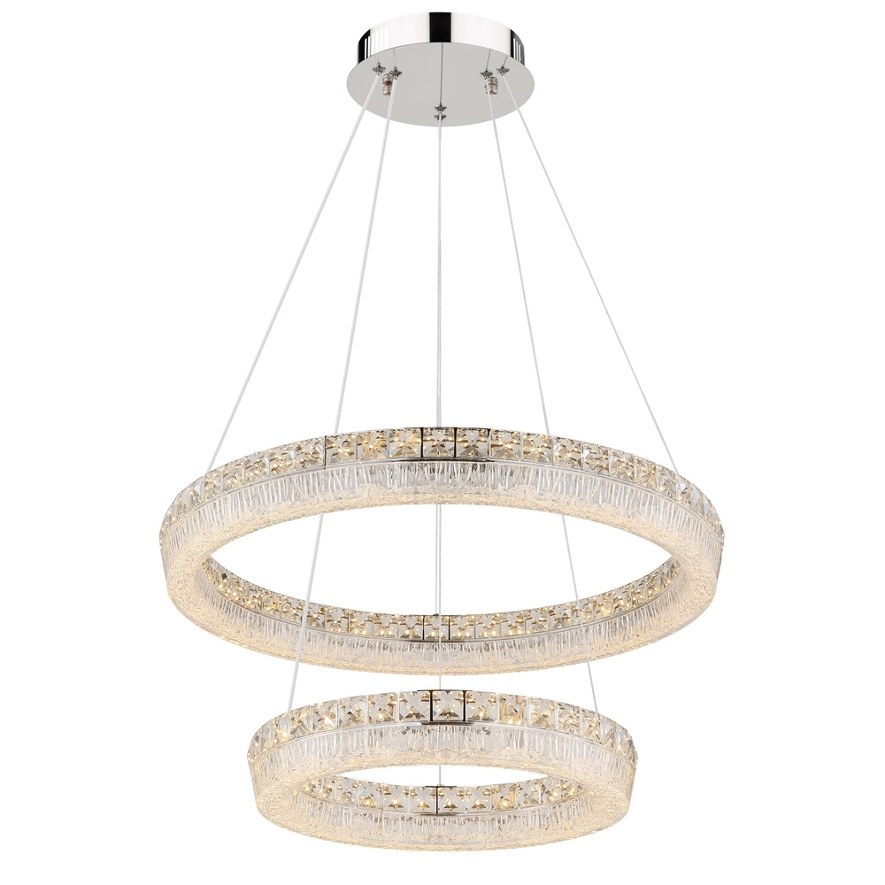 Hanglamp Laurel chroom Ø 60cm Globo 9007371575770