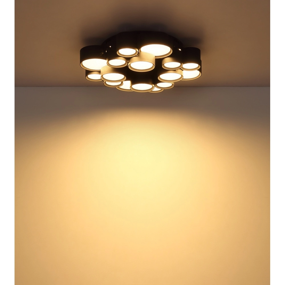 Design plafondlamp Darla zwart Globo 9007371589463
