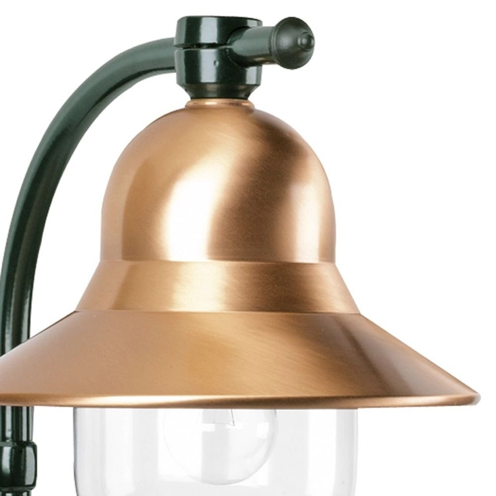 Klassieke buitenlamp Toscane koper - zwart KS verlichting 8714732510349