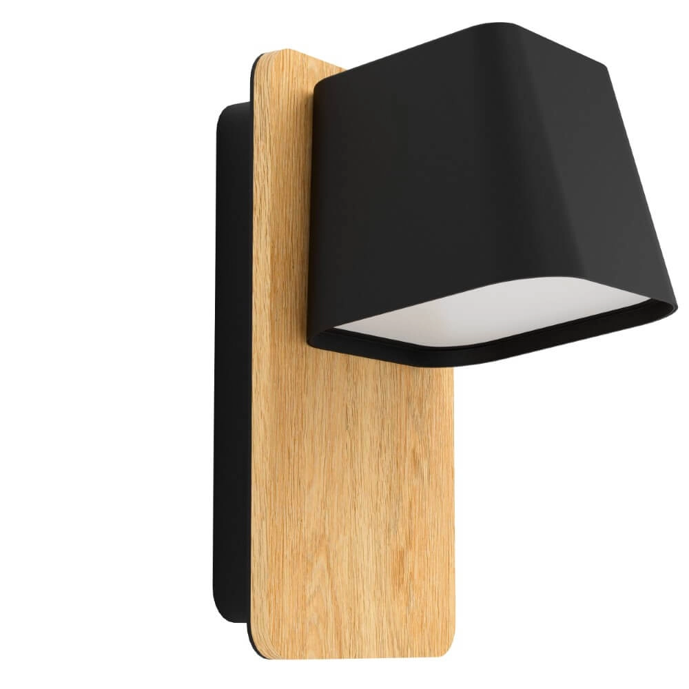 Wandlamp Ruscio met stoffen kap
