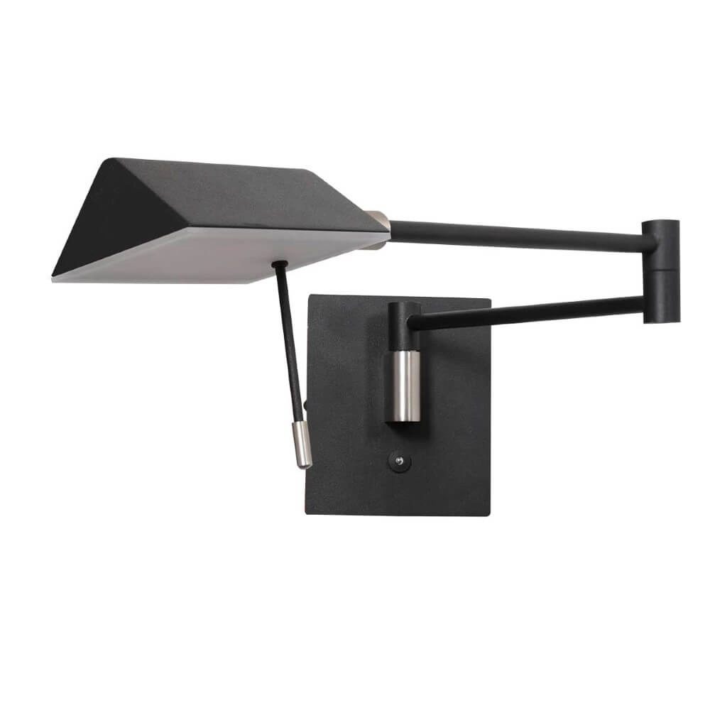 Zwarte wand leeslamp Retina Steinhauer 8712746166040