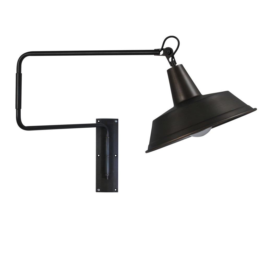 Wand leeslicht Industria Gunmetal Masterlight 8718121235882