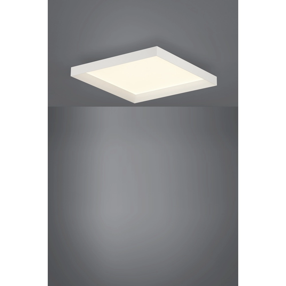 Vierkante plafondlamp Escondida wit Eglo 9002759394646