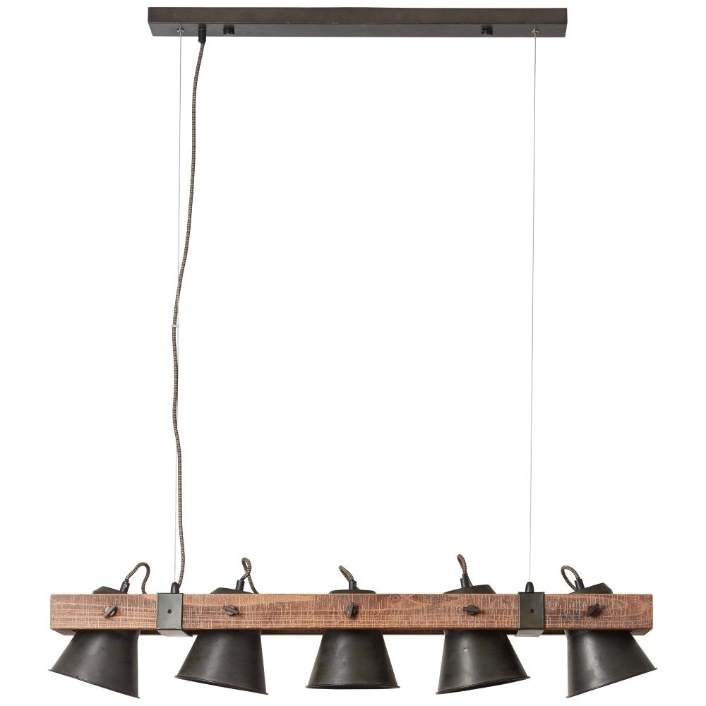 Eetkamer hanglamp Plow industrieel Brilliant 4004353359699