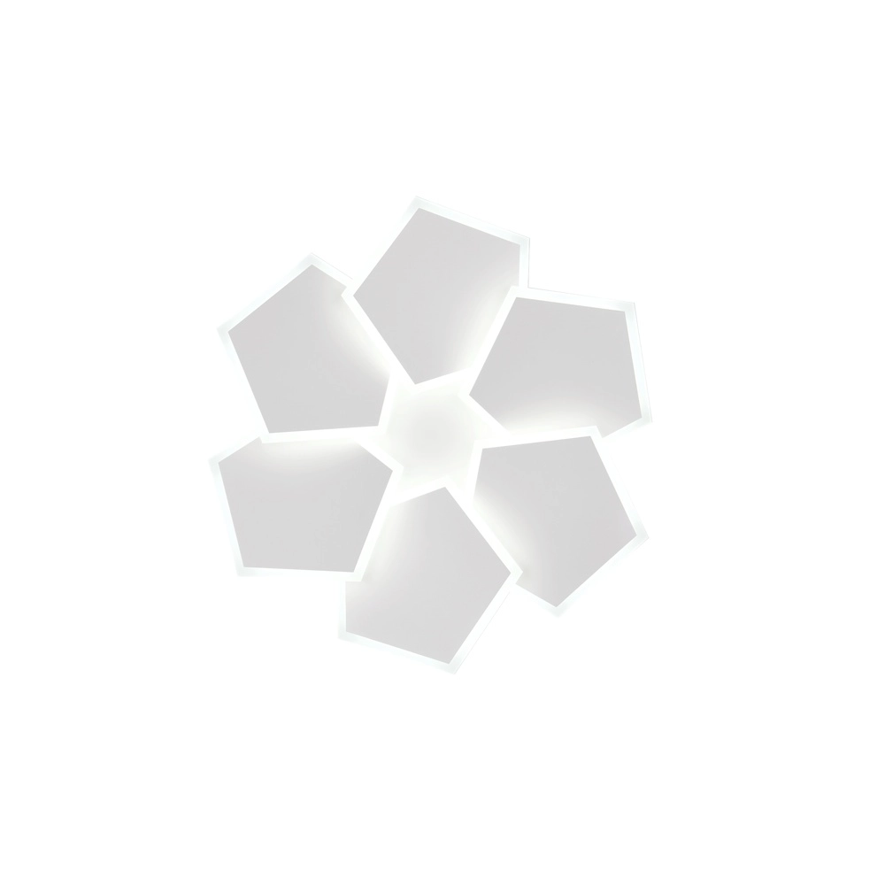 Unieke plafondlamp Zaya S wit Trio 4017807684988