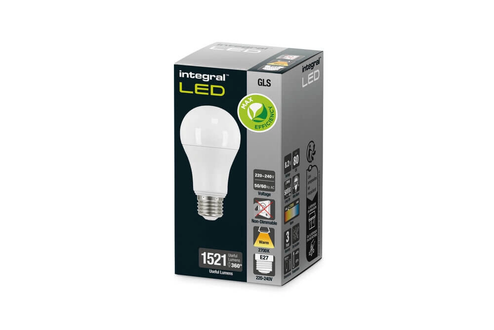 Led lamp 8,2W - E27 - 1521lm - 2700K wit Lyora 5055788276999