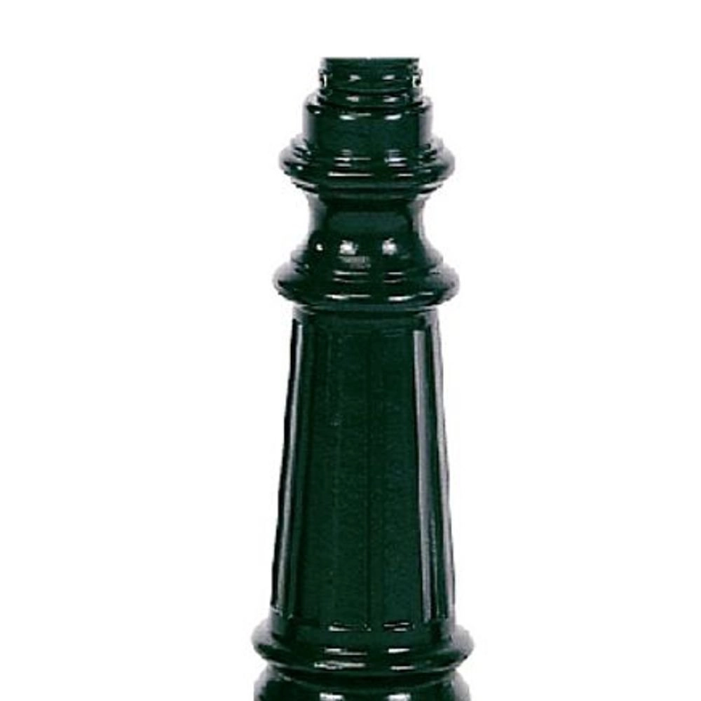 Nostalgic mast Rhodos E86 zwart KS verlichting 8714732590747