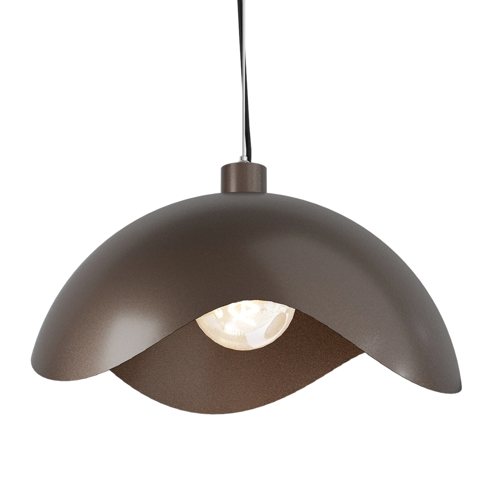 Design hanglamp Volta Ø50cm - golvend - cacao Masterlight 8718121395494