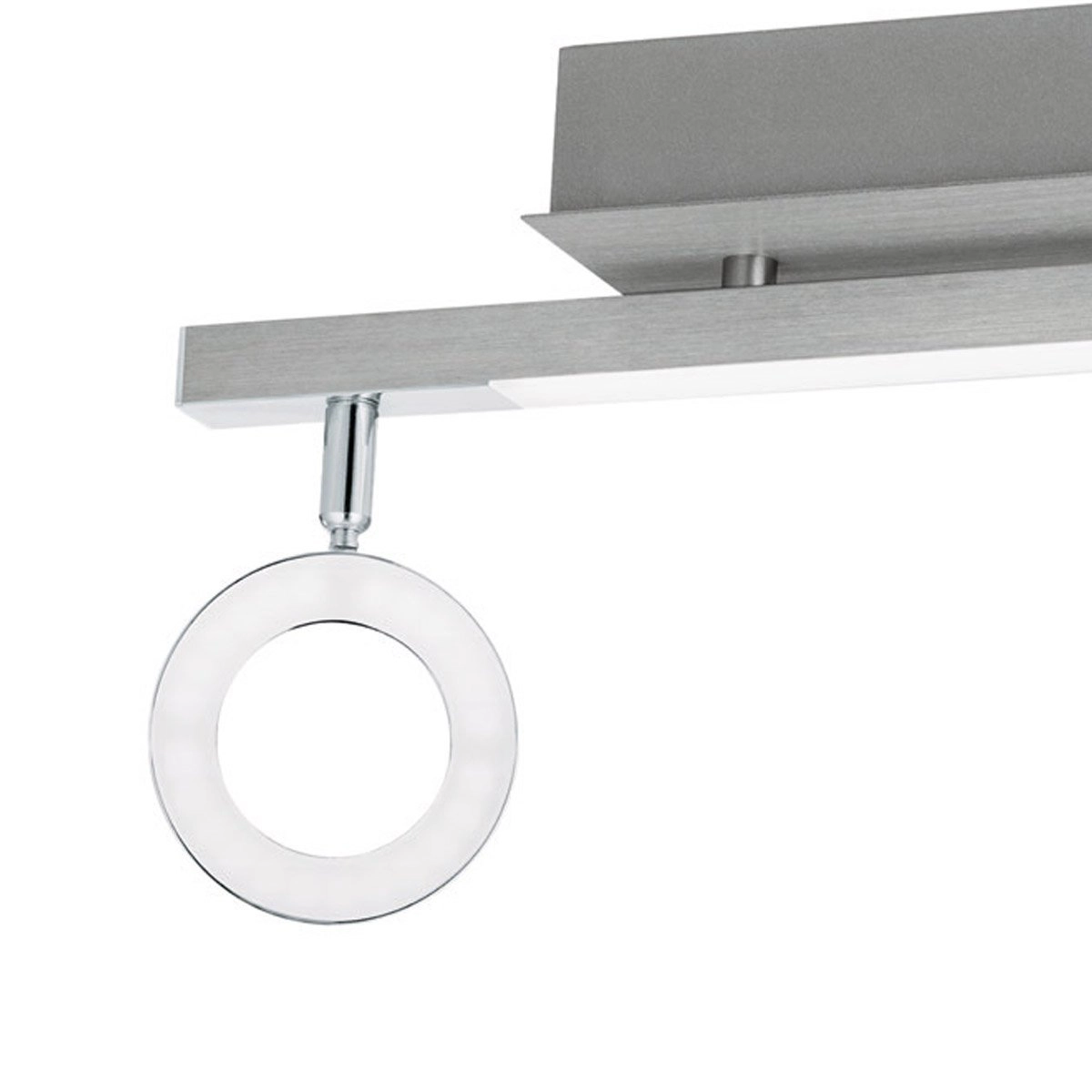 Led plafondspot Cardillio 1 2-lichts metaalgrijs Eglo 9002759961794