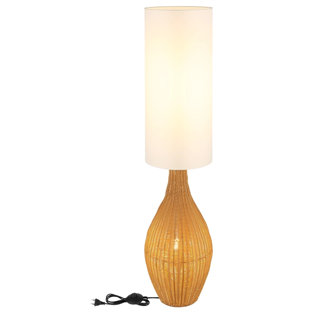 Scandinavische vloerlamp Anko rotan Globo 9007371507993