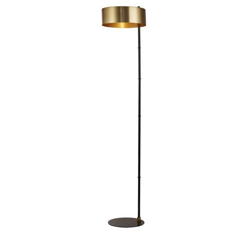 Vloerlamp Knox goud Ø 30cm