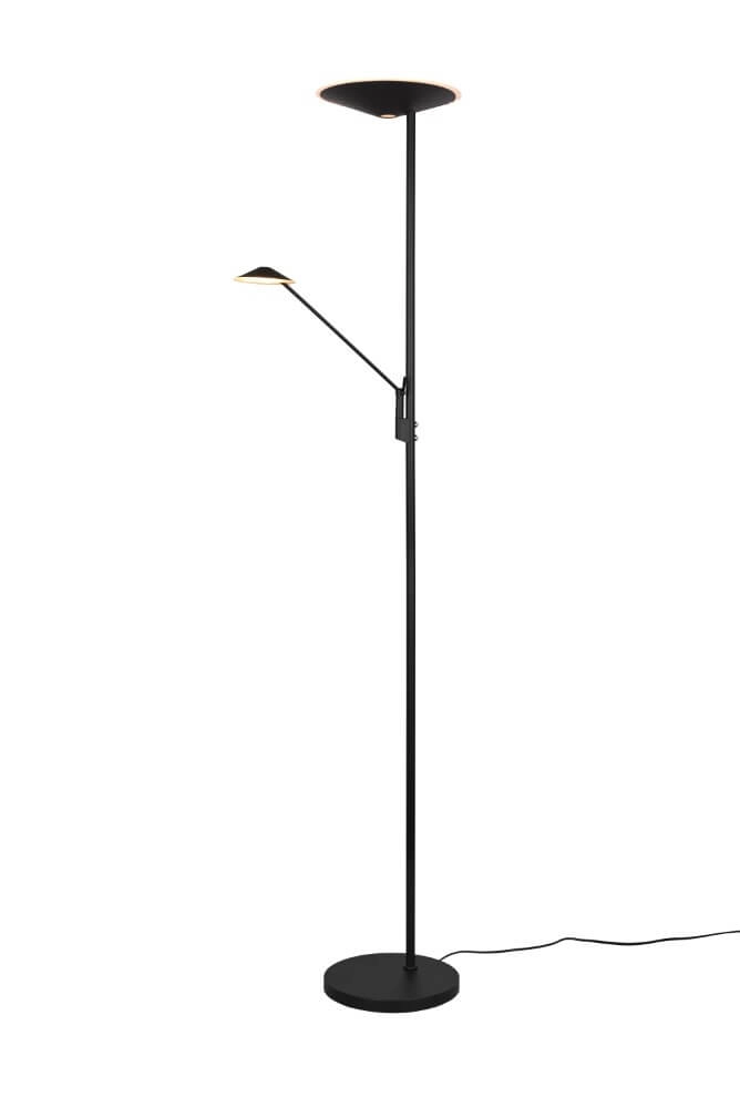 Zwarte led leeslamp Brantford