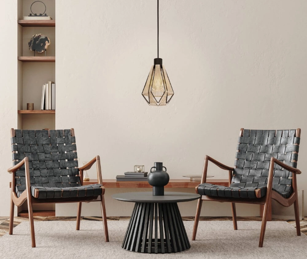 Landelijke hanglamp Adwickle Eglo 9002759437763