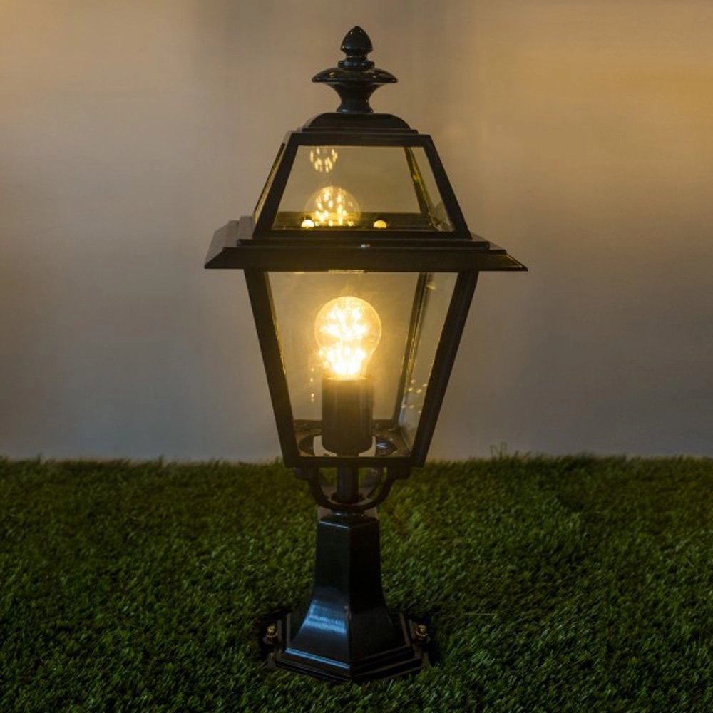 Klassieke tuinlamp Brunssum zwart KS verlichting 8714732722247