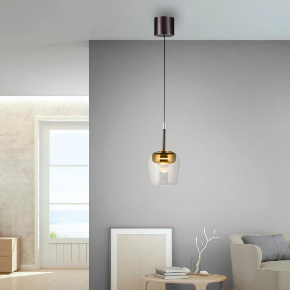 Hanglamp Q-Kon goud Paul Neuhaus 4012248383858