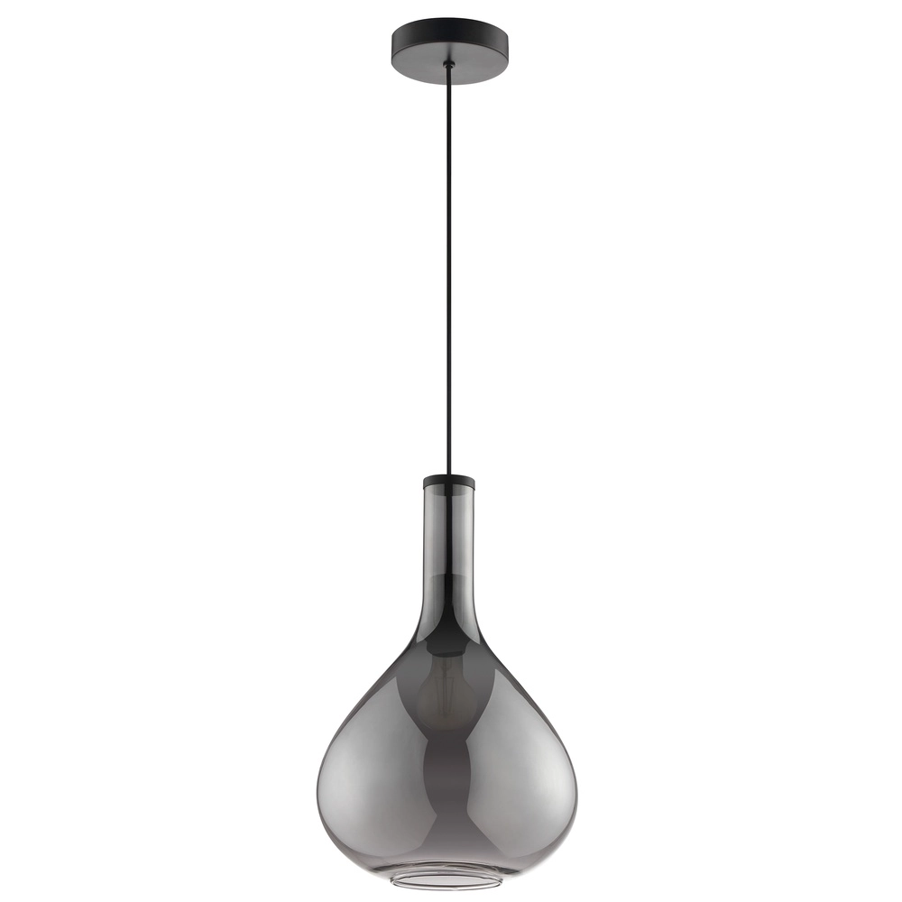 Design hanglamp Sander Ø 25cm zwart Brilliant 4004353476860