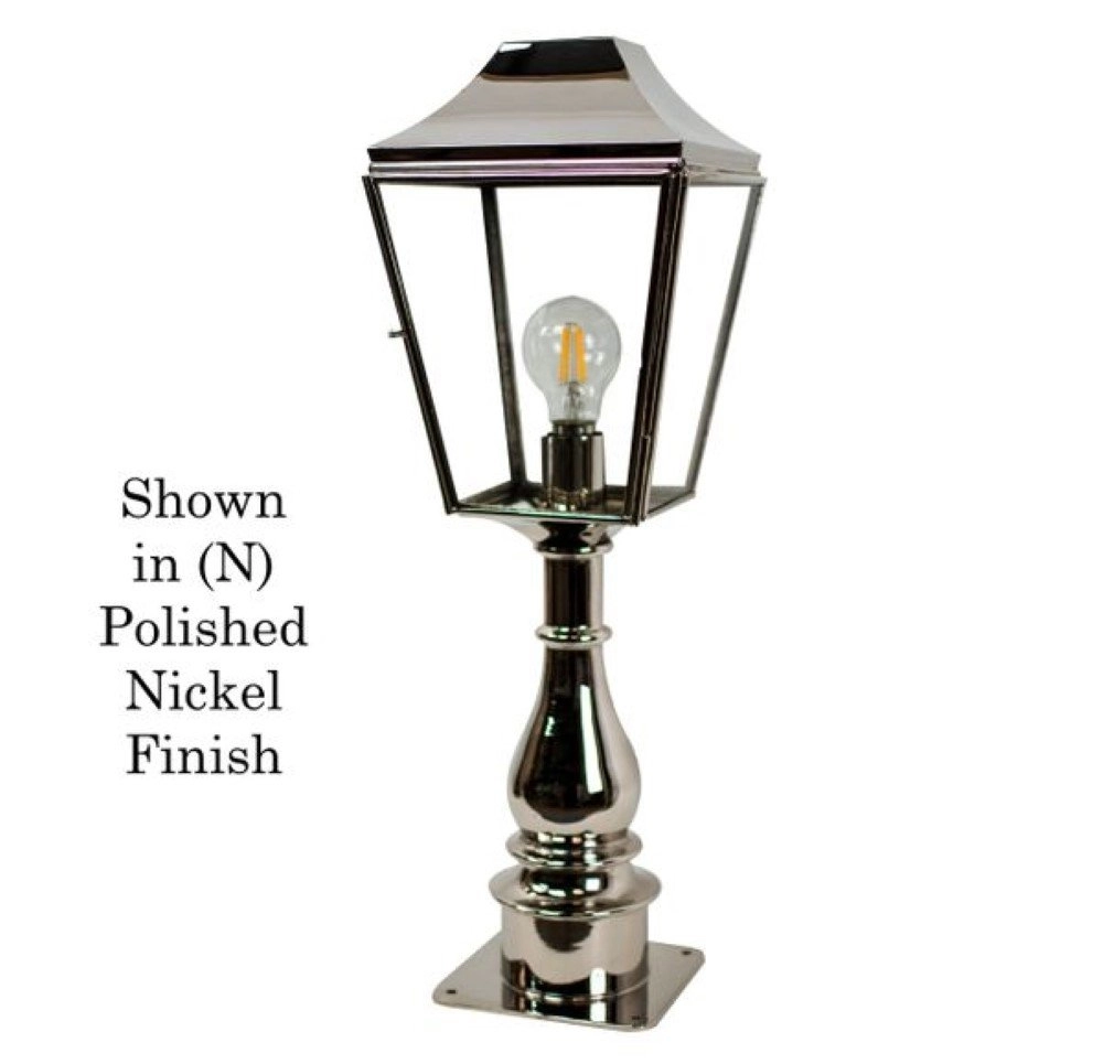 Landelijke buitenlamp Knightbridge 58cm - gepoetst goud (PBUL) Limehouse