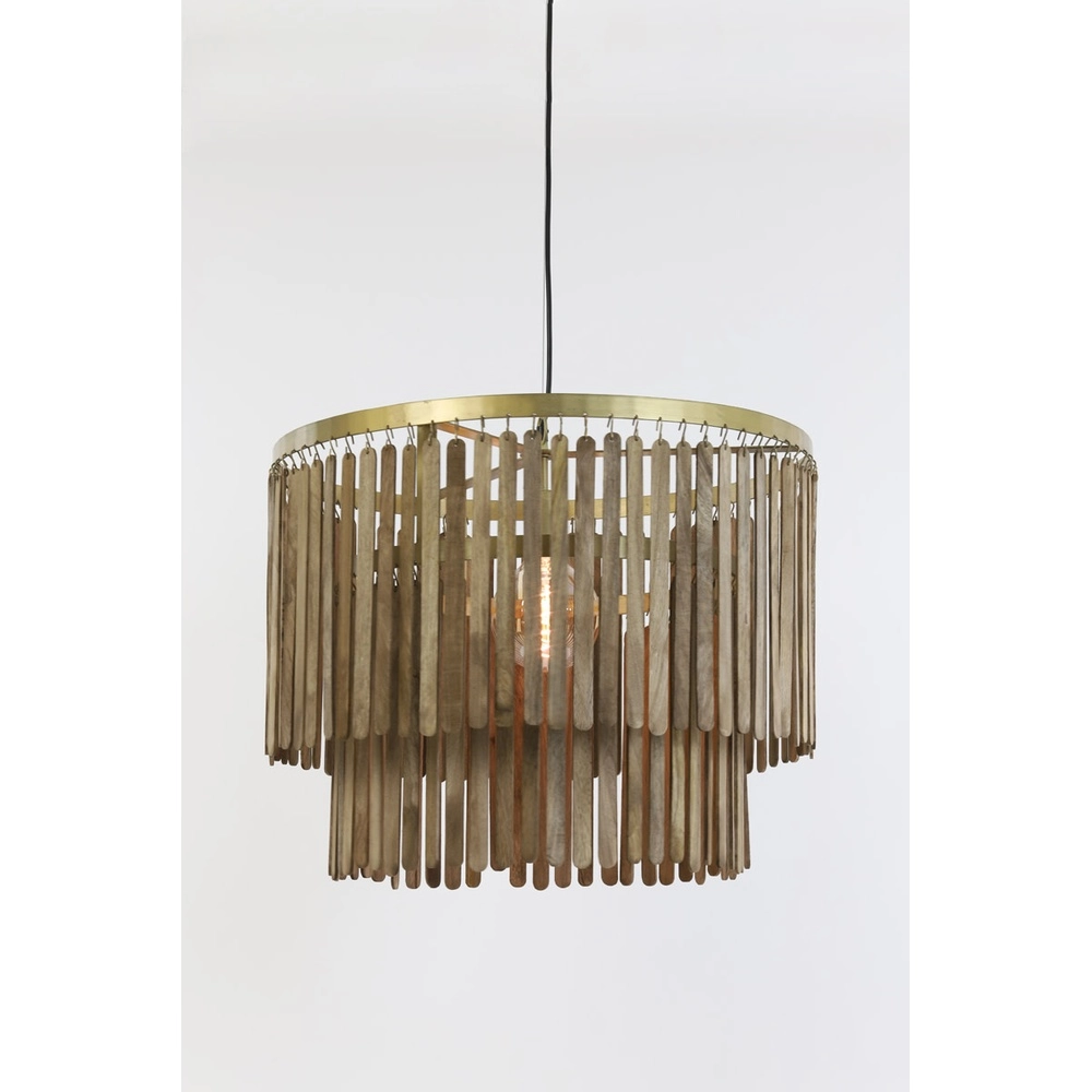 Landelijke hanglamp Gularo Ø 60cm Light & Living 8717807610951