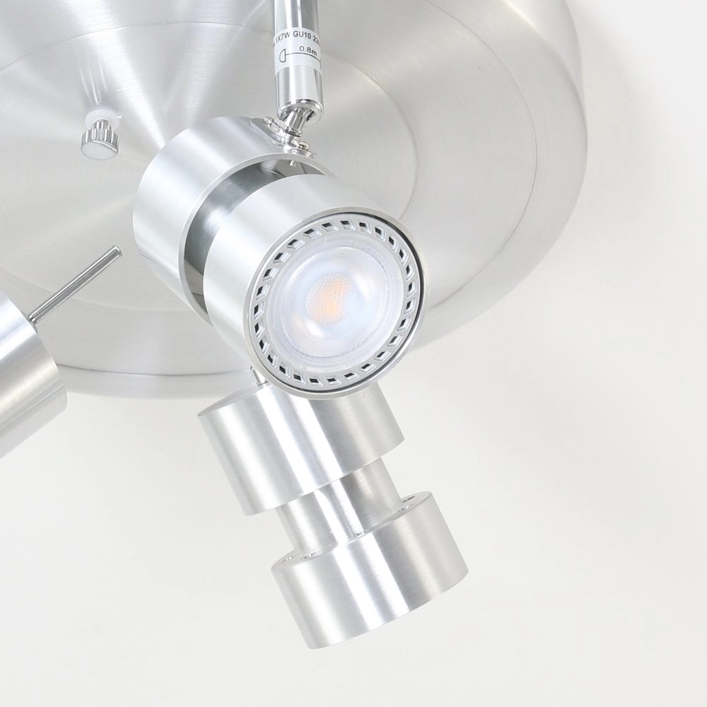 Led plafondspot Natasja Led 3-lichts grijs Steinhauer 8712746112030