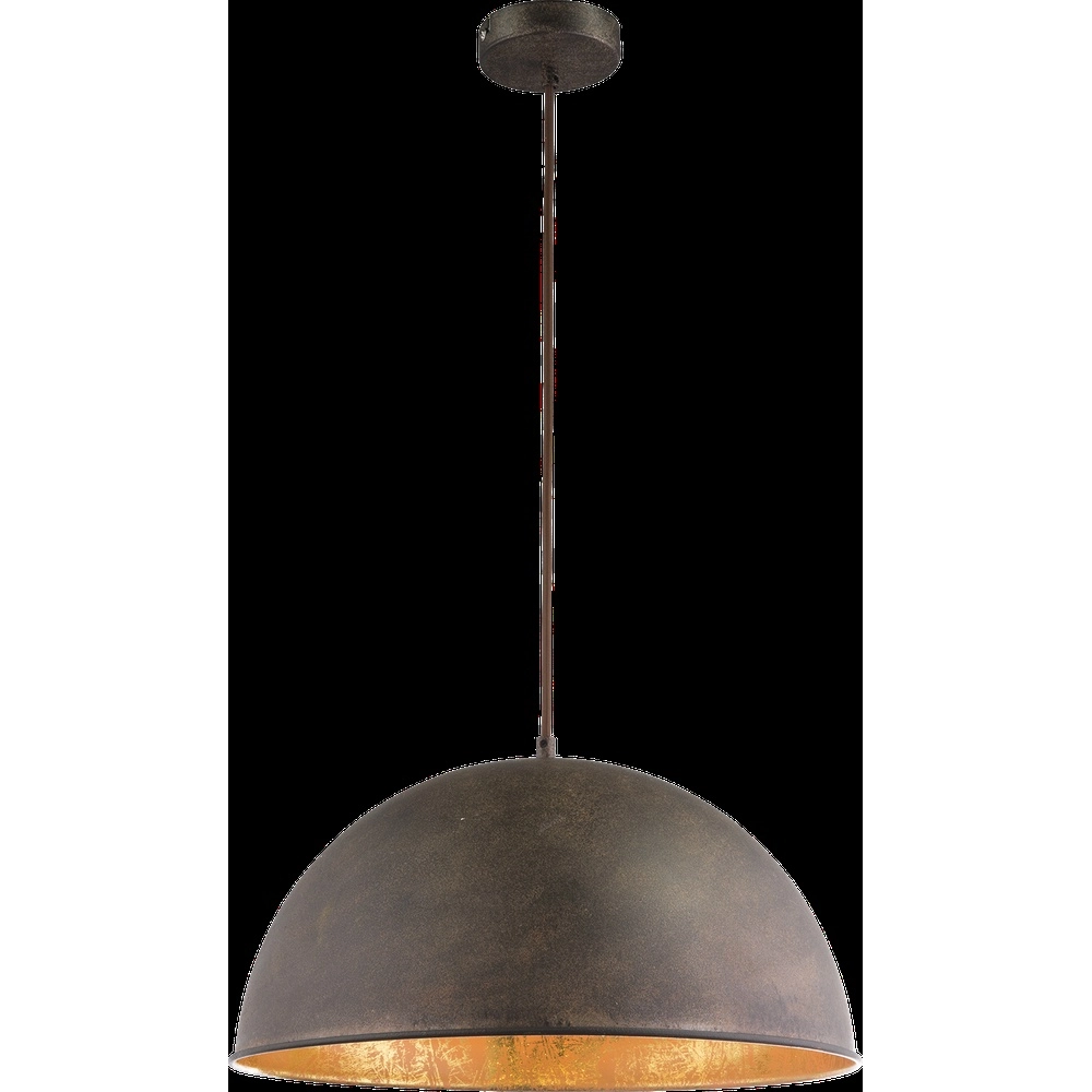 Hanglamp Xirena I Ø 41cm roest bruin Globo 9007371354153