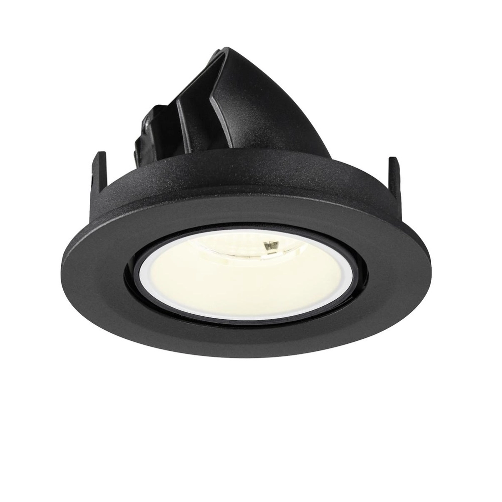 Inbouwspot Numinos Gimble S zwart/wit 4000K - 55gr SLV 4024163313322