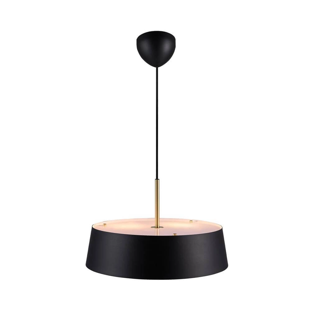 Strakke hanglamp Clasi zwart Ø 45cm Nordlux 5704924015939