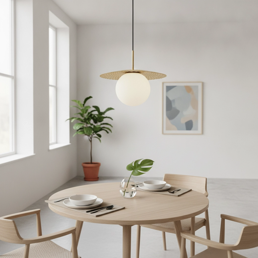 Hanglamp Obbit goud Ø 38cm