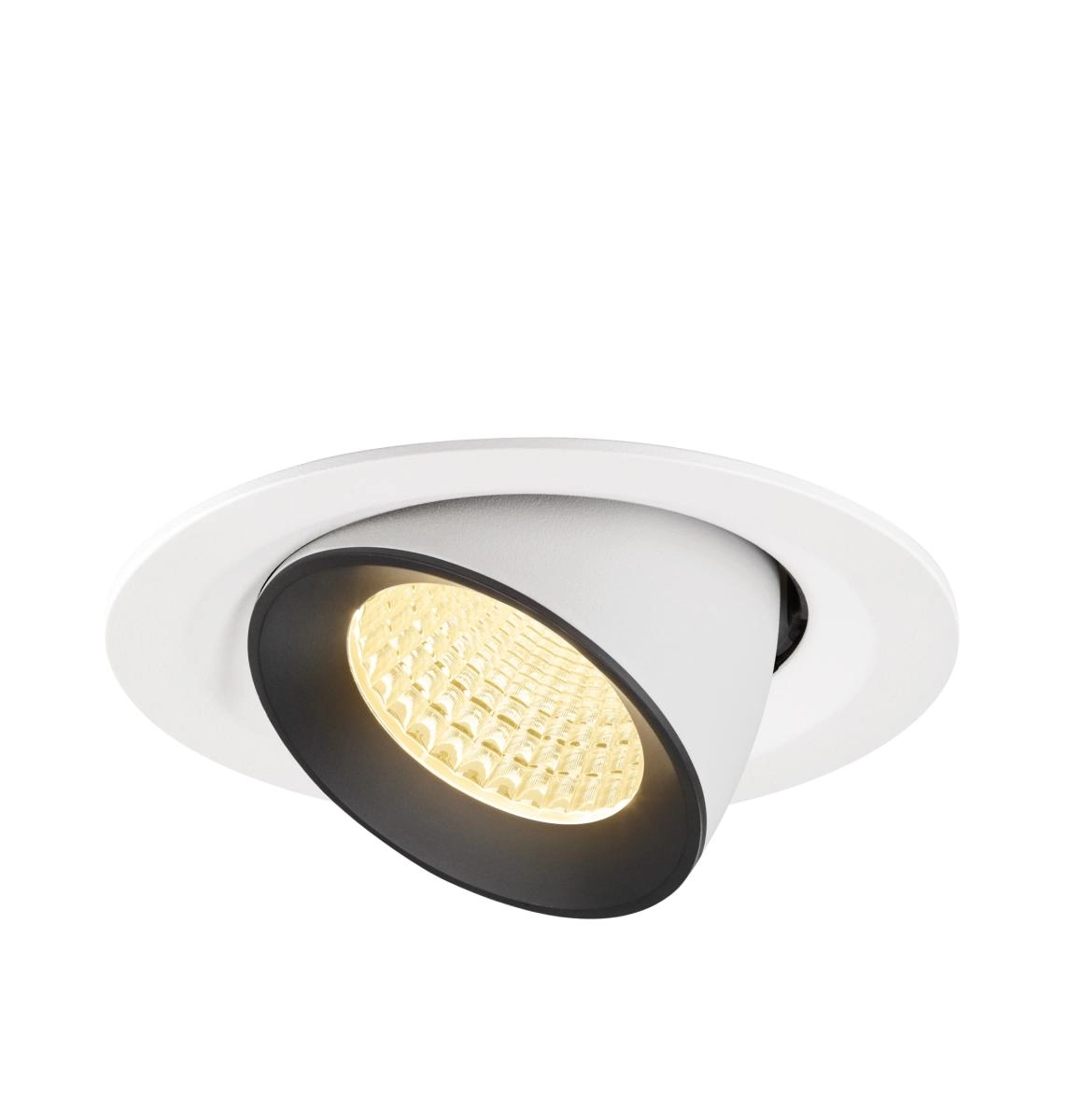 Inbouwspot Numinos Gimble M wit/zwart 3000K - 55gr SLV 4024163311809